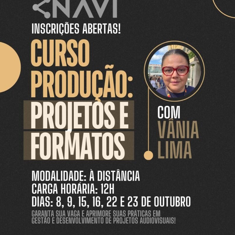 Curso de produção: projetos e formatos